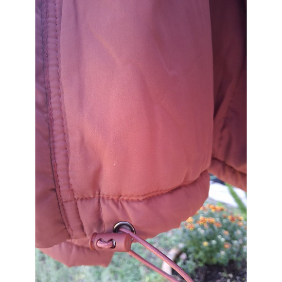 POL Rust Quilted Puffer Jacket Size L EUC - Picture 16 of 16
